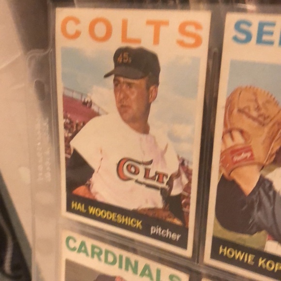 1960s Baseball Cards Red Sox Senators Colts Cardinals Indians As Pirates Topps - Picture 8 of 14